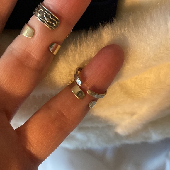 Set of 4 midi/ toe rings - Picture 8 of 8